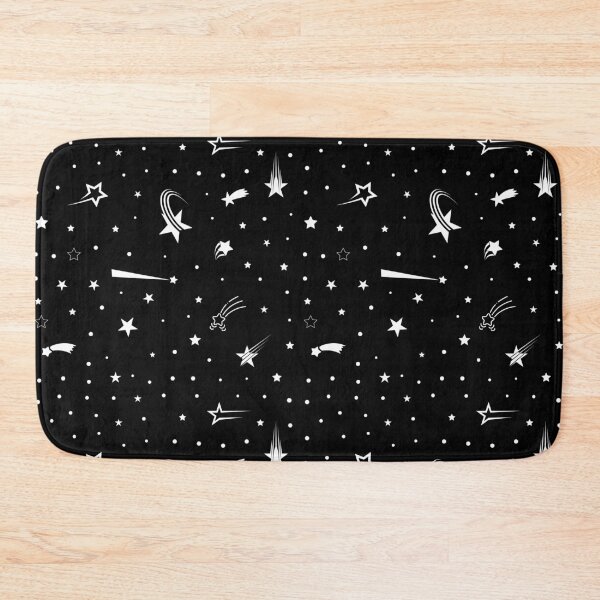 Item preview, black and white mini star pattern  designed and sold by ArtisticAblaze.