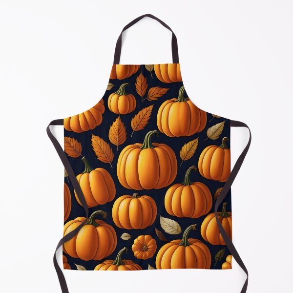 Item preview, Pumpkin and Fall Leaves Pattern designed and sold by AGNIII.