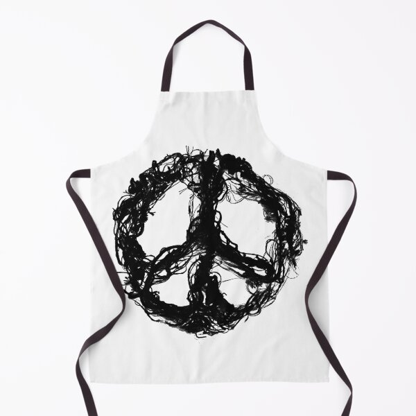 Item preview, Peace Treads - black designed and sold by stitchling.