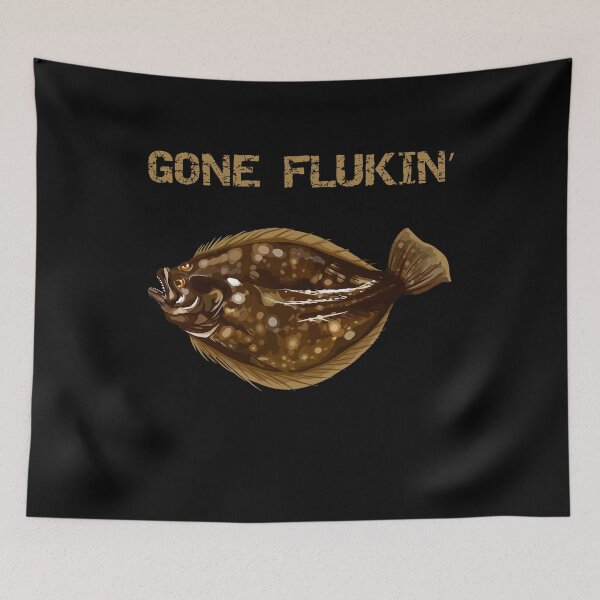 Item preview, Flounder | Fluke | Gone Flukin' designed and sold by blueshore.