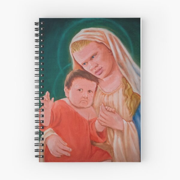 Item preview, Bebé de Daguestán y madre noruega designed and sold by RoryPaints.