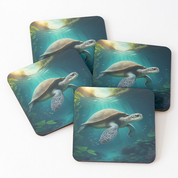 Item preview, Turtle's Underwater Odyssey designed and sold by AICreativeArts.