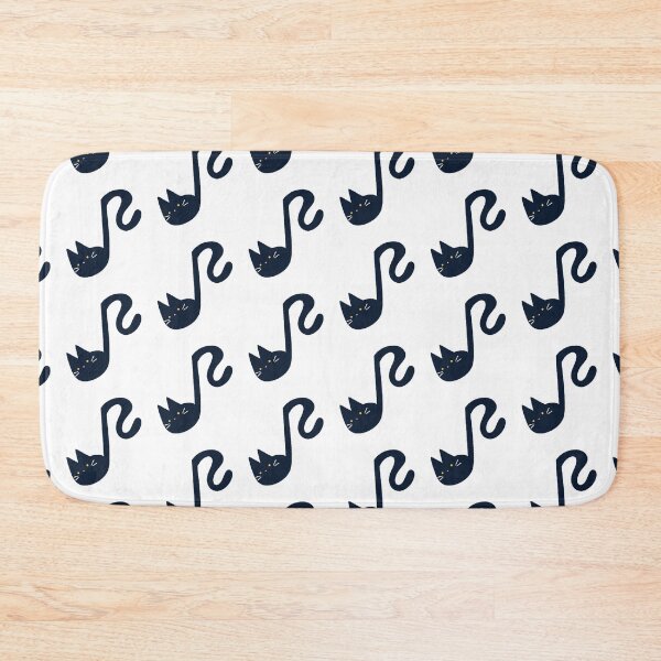 Item preview, Black Cat Musical Note designed and sold by Yulia Saraswati.