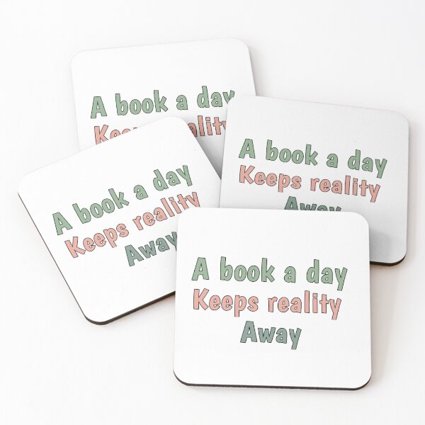 Item preview, A book a day keeps reality away designed and sold by We Grow.