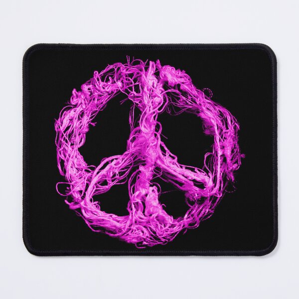 Item preview, Peace Treads - pink designed and sold by stitchling.