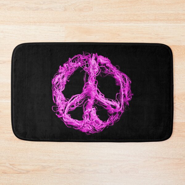 Item preview, Peace Treads - pink designed and sold by stitchling.