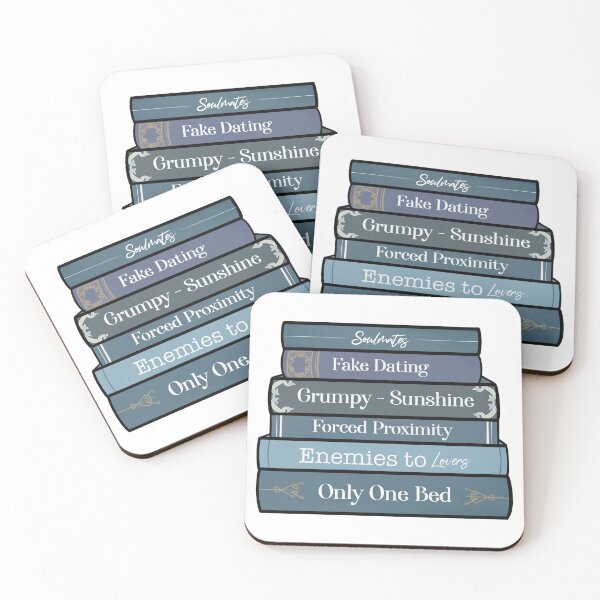 Item preview, Romance Tropes in Blue designed and sold by Thelunarwoodco.