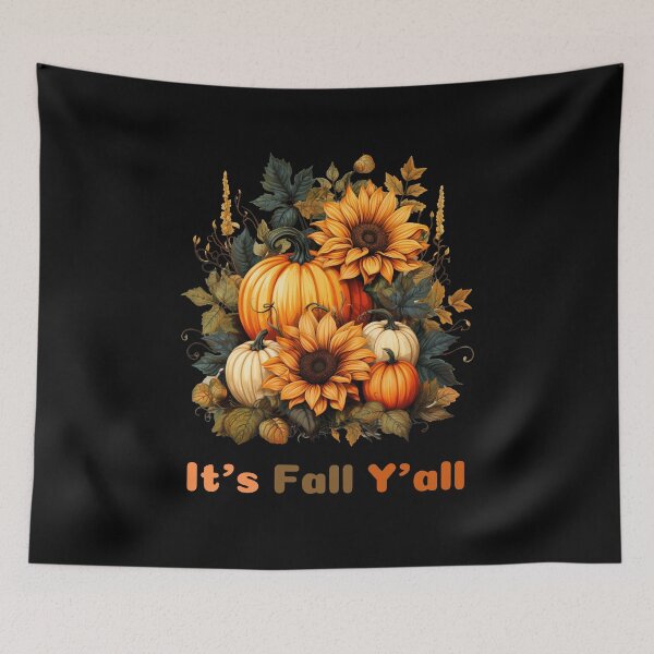 Item preview, It's Fall Y'all, Autumn, Fall Season designed and sold by Hibiskusmond.