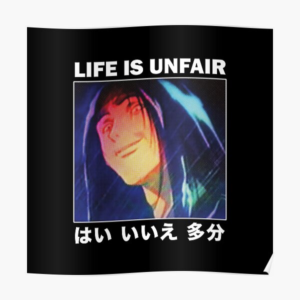 La vie est injuste Poster