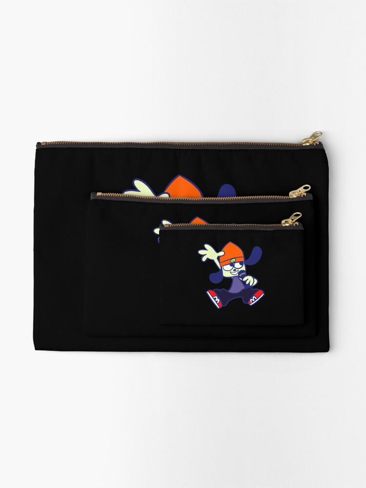 Thumbnail 2 of 4, Zipper Pouch, Parappa The Rapper Rap    designed and sold by corriee-wald.