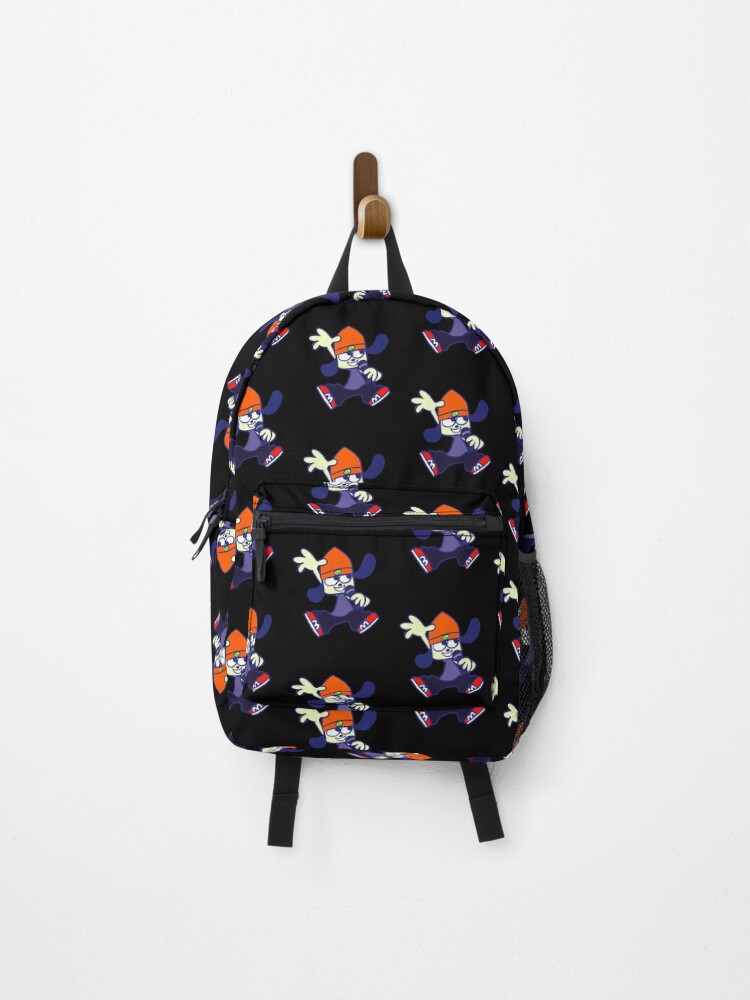 Thumbnail 1 of 3, Backpack, Parappa The Rapper Rap    designed and sold by corriee-wald.