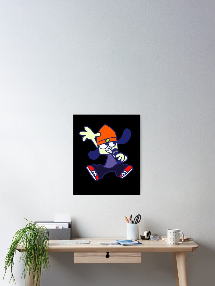 Thumbnail 2 of 3, Poster, Parappa The Rapper Rap    designed and sold by corriee-wald.