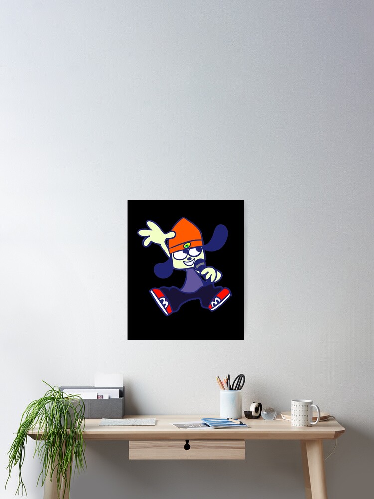 Thumbnail 2 of 3, Poster, Parappa The Rapper Rap designed and sold by corriee-wald.