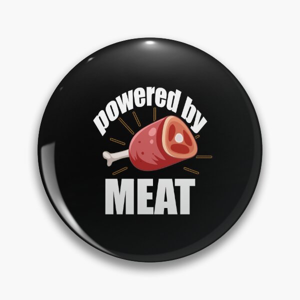 Item preview, Powered By Meat designed and sold by storefoxmix.