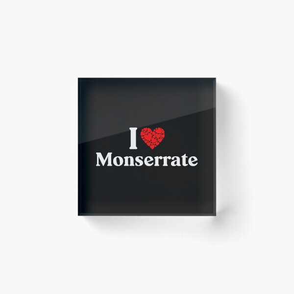 Item preview, Monserrate Heart - I Love Monserrate designed and sold by MiraclePitts.