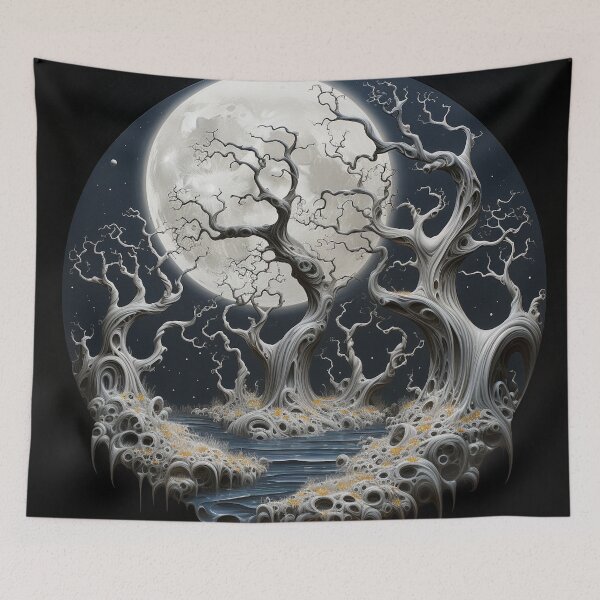 Item preview, Moonscape Longing designed and sold by ScarsAndShadows.