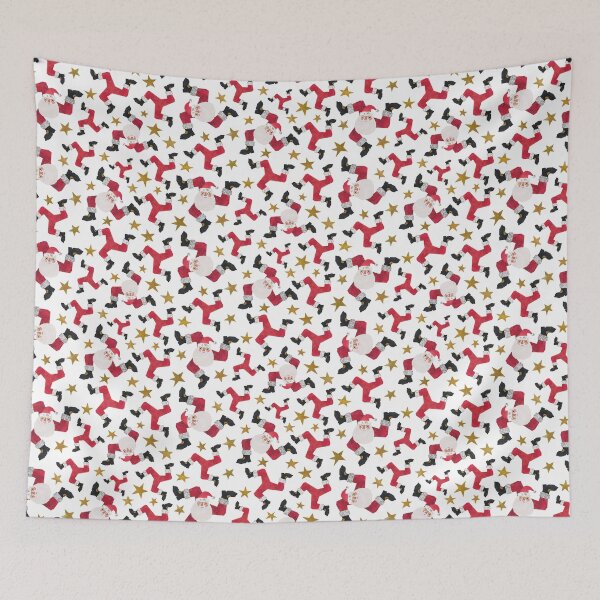 Item preview, Silly Santas on white designed and sold by crumpsticks.