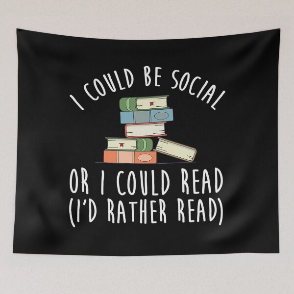 Item preview, Je Pourrais Etre Social Ou Je Pourrais Lire - Je Prefere Lire  Moulant	 designed and sold by kbqnnxyejt32.