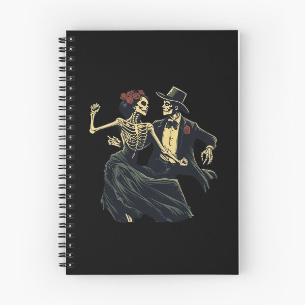 Item preview, Elegant Skeletons Dancing Modern Style Danse Macabre designed and sold by PiggyBoxer.