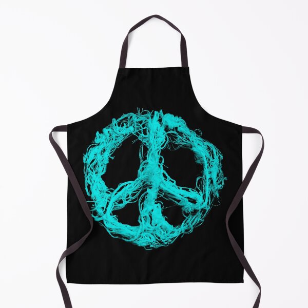 Item preview, Peace Treads - cyan designed and sold by stitchling.