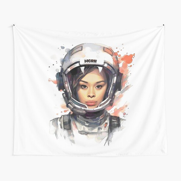 Item preview, Martian Marine in helmet - Sci-fi designed and sold by Fenay Designs.