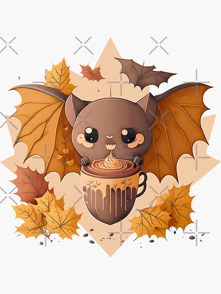 Chauve souris mignonne en bois à décorer Halloween - En stock