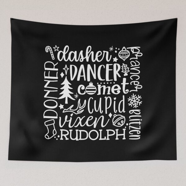Item preview, Metro de nombres de renos designed and sold by bunomihpgr99.