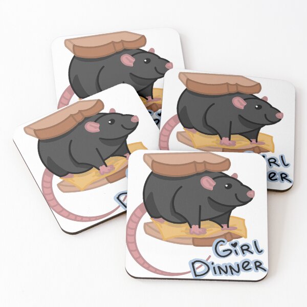 Item preview, Girl dinner rat sandwich designed and sold by Makovea.