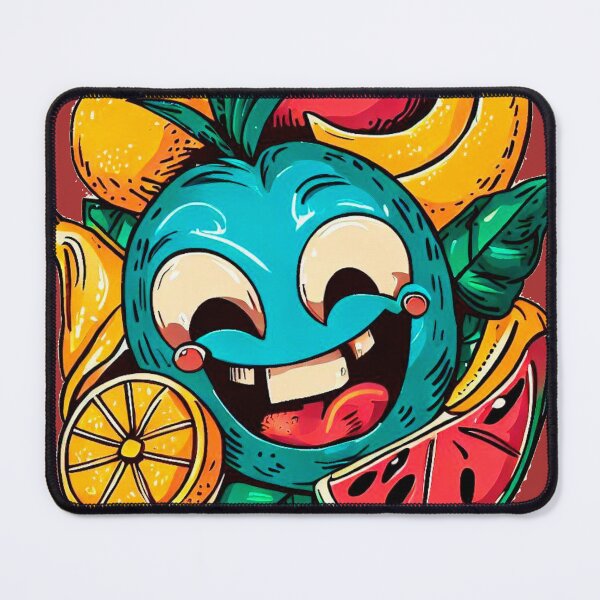 Item preview, Smiling blue pineapple designed and sold by betrayedsky.