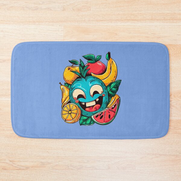 Item preview, Smiling blue pineapple designed and sold by betrayedsky.