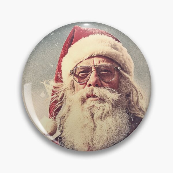 Item preview,  effortlessly cool Santa Claus donning a Christmas hat style designed and sold by MOA-trends.
