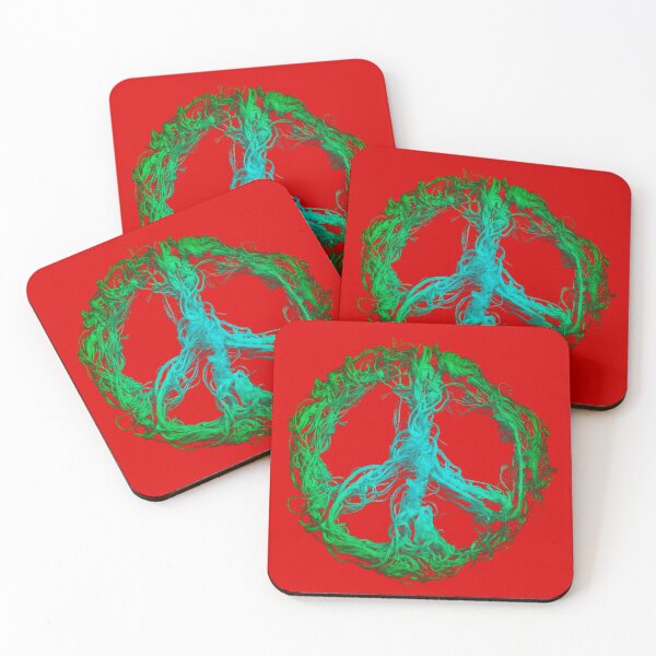 Item preview, Peace Traeds - two tone designed and sold by stitchling.