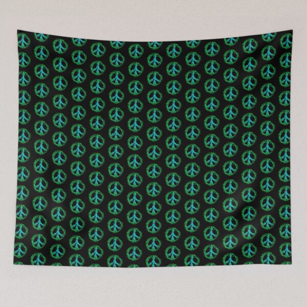 Item preview, Peace Traeds - two tone designed and sold by stitchling.