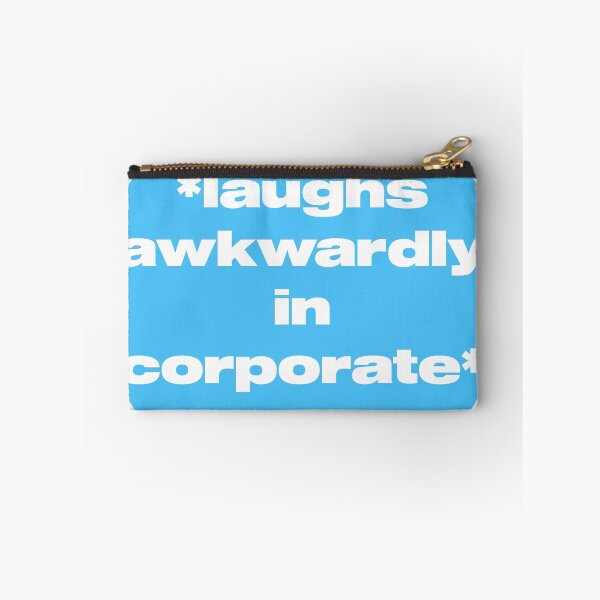 Item preview, Laughs awkwardly in corporate funny sarcastic  designed and sold by merchforearth.