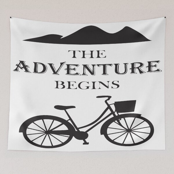 Item preview, BICYCLE ADVENTURE Pop Art designed and sold by Bruce ALMIGHTY Baker.
