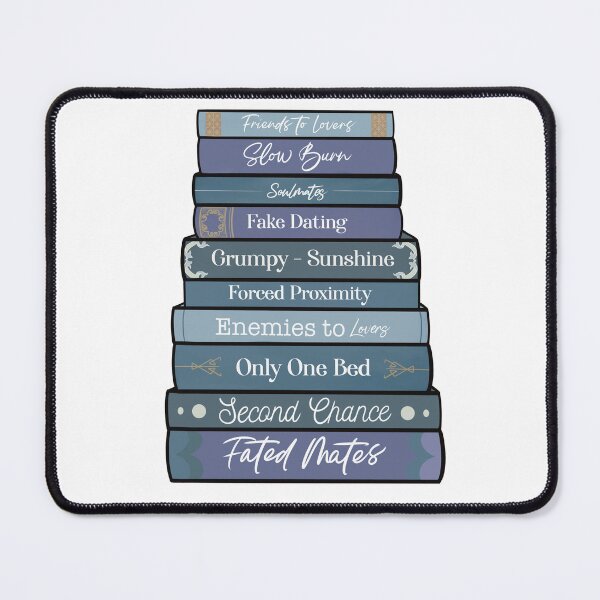 Item preview, Romance Tropes in Blue designed and sold by Thelunarwoodco.