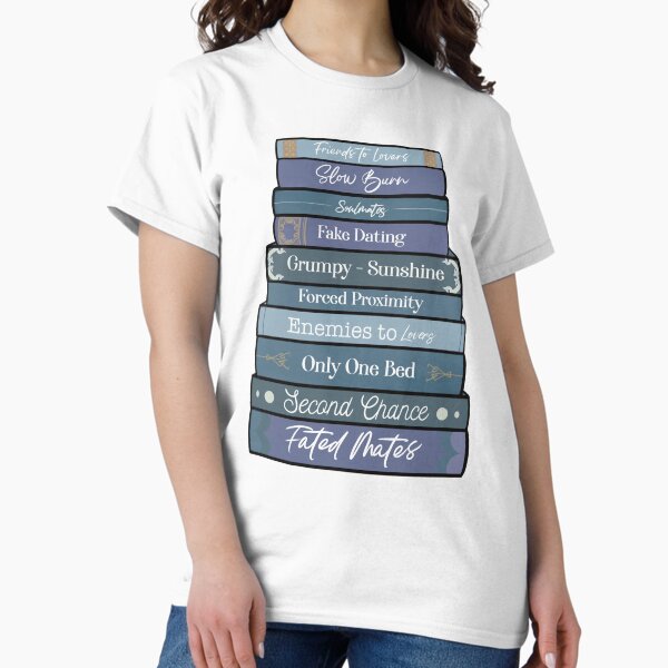 Item preview, Romance Tropes in Blue designed and sold by Thelunarwoodco.