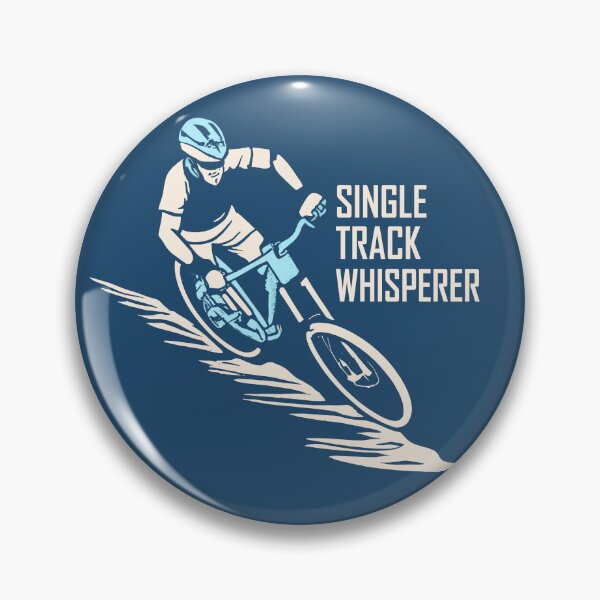 Item preview, Single Track Whisperer Mountain Biking designed and sold by Esskay Designs.