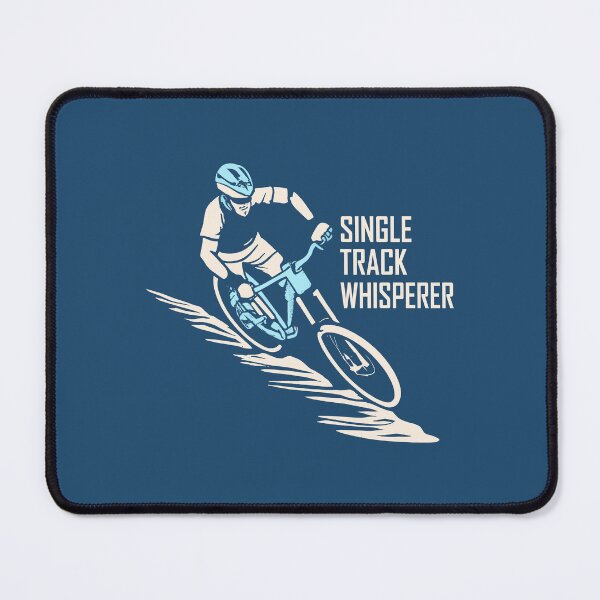 Item preview, Single Track Whisperer Mountain Biking designed and sold by Esskay Designs.