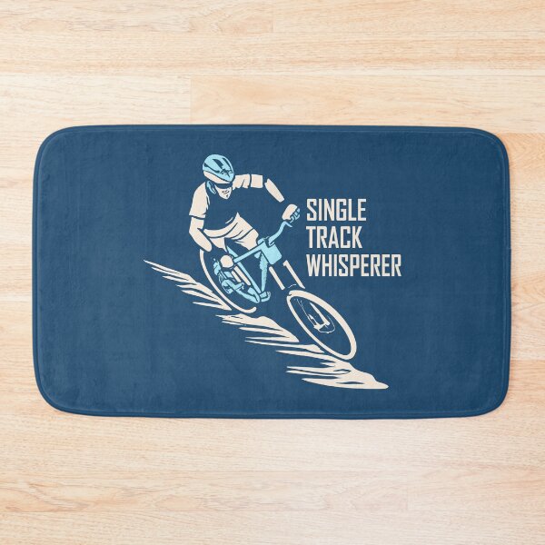 Item preview, Single Track Whisperer Mountain Biking designed and sold by Esskay Designs.