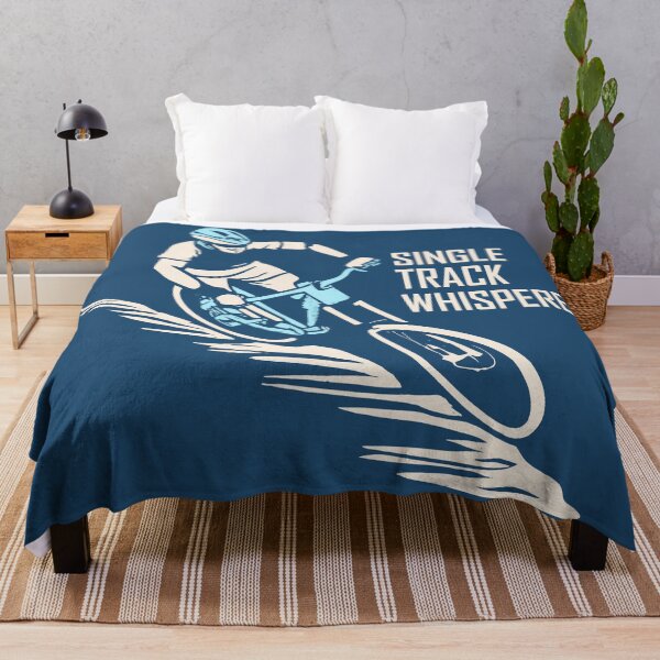 Item preview, Single Track Whisperer Mountain Biking designed and sold by Esskay Designs.