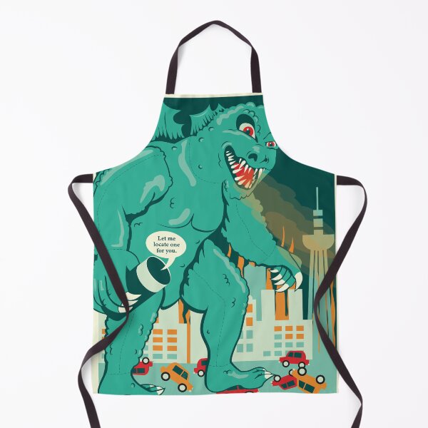Item preview, Godzilla gets help from Alexa designed and sold by Jallinger.