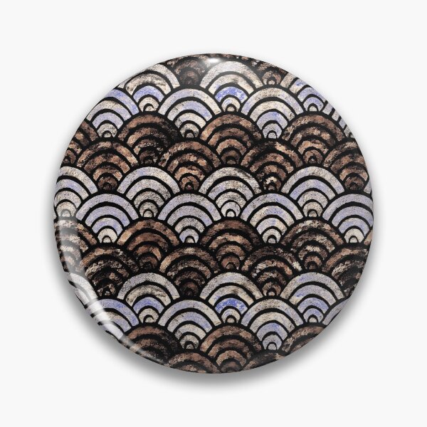 Item preview, Fish scales japanese pastel designed and sold by Alessandro Remo Mazzoni Remotextiles.