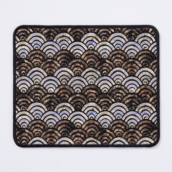 Item preview, Fish scales japanese pastel designed and sold by Alessandro Remo Mazzoni Remotextiles.