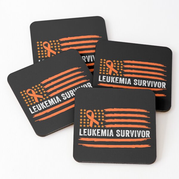 Item preview, Leukemia Survivor - Orange American Vintage Flag designed and sold by Amineharoni.