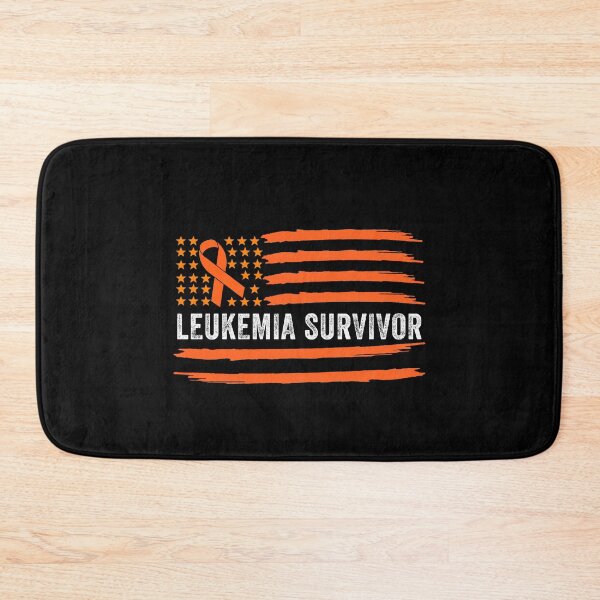Item preview, Leukemia Survivor - Orange American Vintage Flag designed and sold by Amineharoni.
