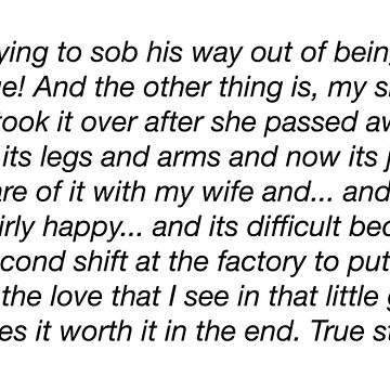 "My sister had a baby..Shark tale" Sticker for Sale by lexisabala