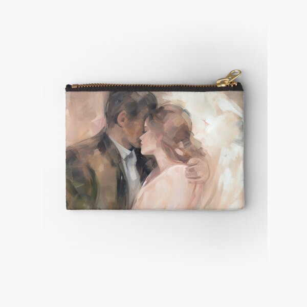 Item preview, Coquette aesthetic vintage painting of a couple designed and sold by Coquette Art.