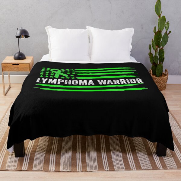 Item preview, Lymphoma Warrior - Lime Green American Vintage Flag designed and sold by Amineharoni.