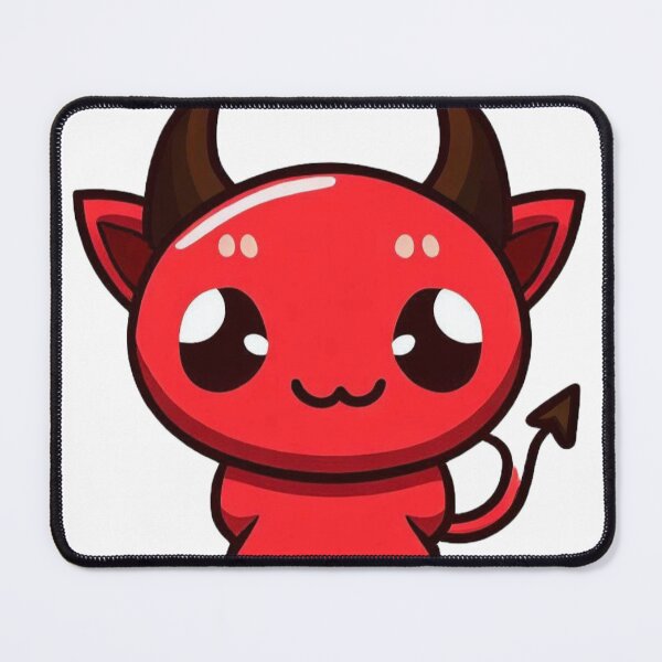 Item preview, Cherry a Kawaii Red Devil Halloween  designed and sold by PollyPositiveUK.